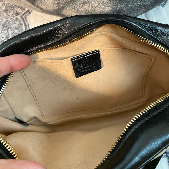 100% Authentic GUCCI Monogram GG Marmont Chain Bag - Picture 7 of 16